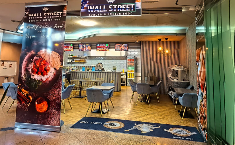 Hamburger bei „Wallstreetburger“ in der Königspassage